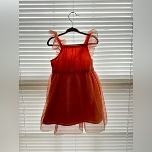Cat & Jack Peach Shimmer Dress